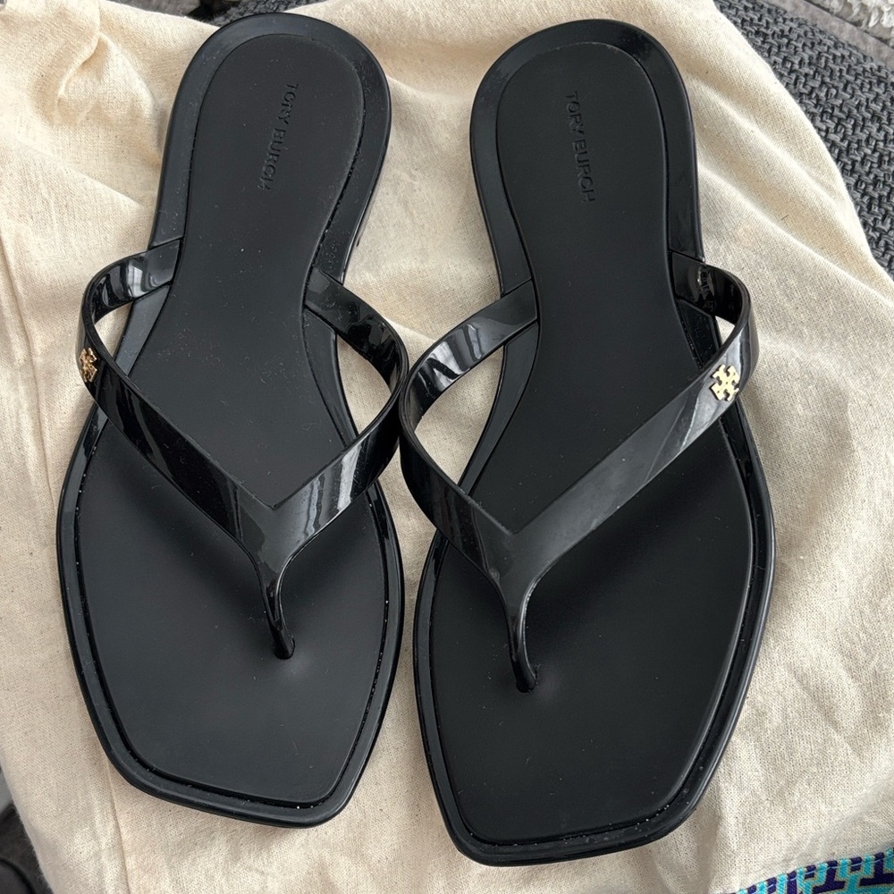 Tory Burch Black Roxanne Sandals